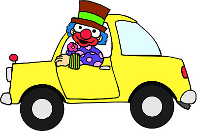 小丑的车图片下载