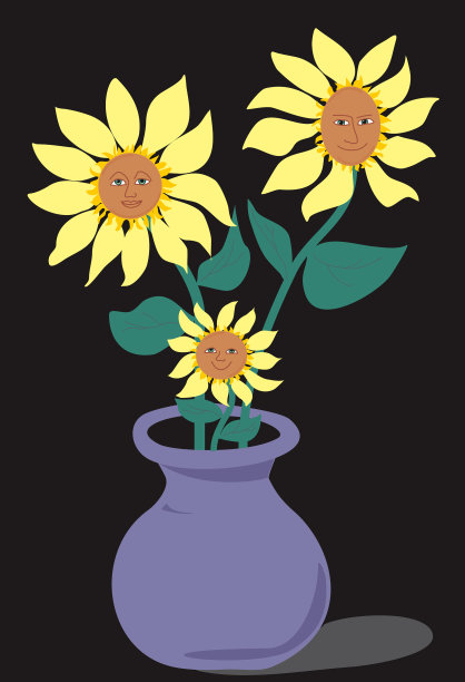 我们是一家人-向日葵图片下载