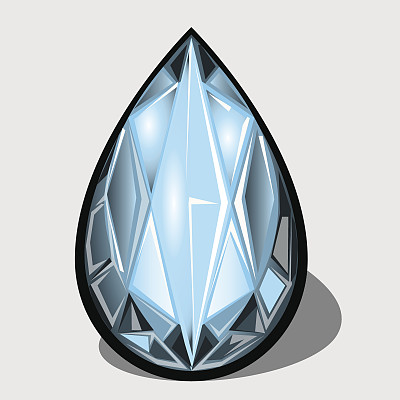 蓝色钻石特写，装饰为您的设计图片下载