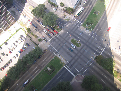 街的十字路口图片下载