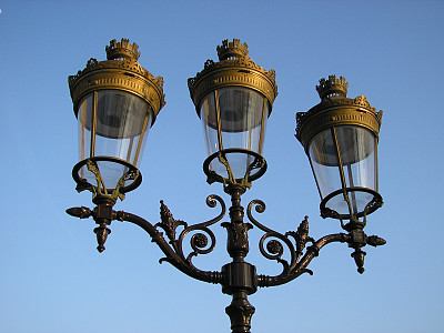 复古的路灯图片下载
