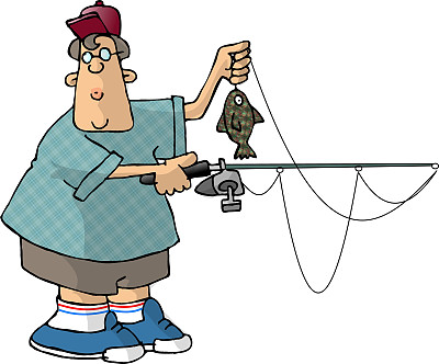 钓鱼的男孩图片下载