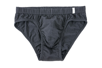 男士内裤孤立在白色背景上。黑人内衣隔离图片下载