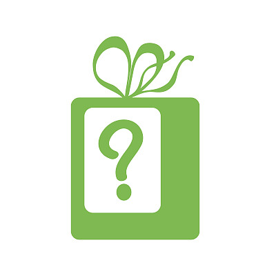 绿色的带问号的矢量图标图片下载