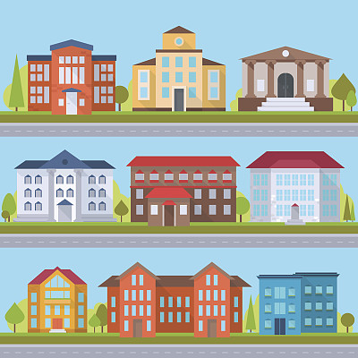 的街道上图片下载