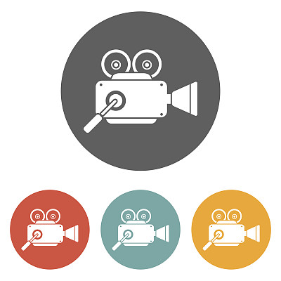 电影摄影机图标图片下载