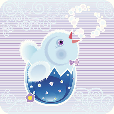 可爱的小鸡的男孩图片下载