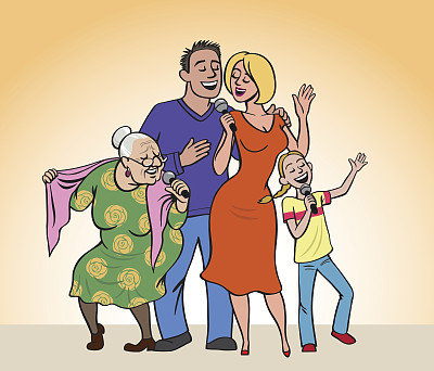 家庭的歌手图片下载