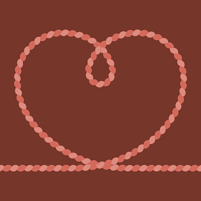 矢量心绳架图片下载