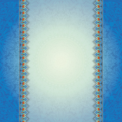 复古花卉装饰婚礼商务邀请卡背景矢量素材图片下载