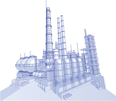 化学工厂图片下载