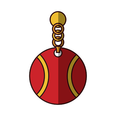 宠物项圈与球图标图片下载