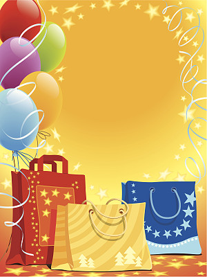 袋和气球图片下载