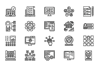 Web开发线图标设置图片下载