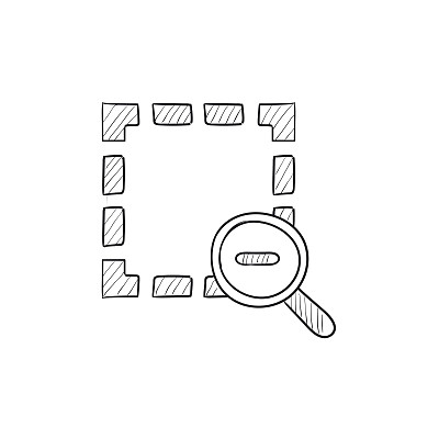 缩小草图图标图片下载