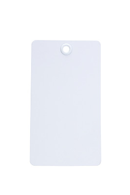 白纸标签孤立在白色背景上图片下载