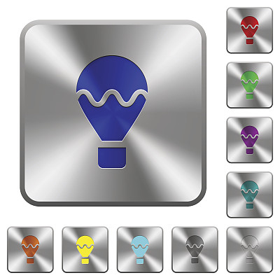 圆形方形钢扣气球图片下载