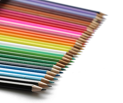 彩色铅笔蜡笔图片下载
