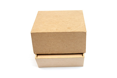 纸板箱孤立白色图片下载