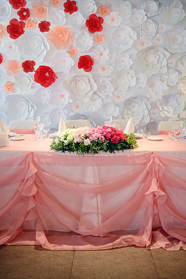 美丽的结婚餐厅图片下载