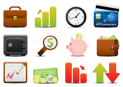 金融网站图标设置一图片下载