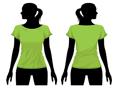 t恤模板图片下载