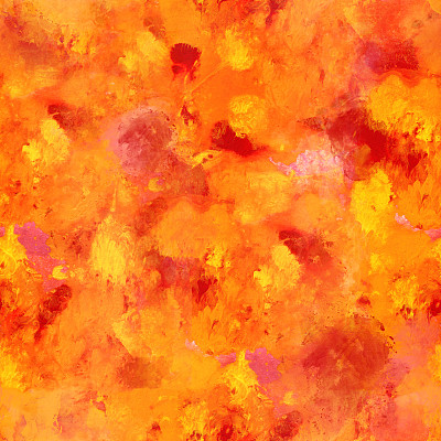 无缝红色和黄色背景图案与笔触图片下载