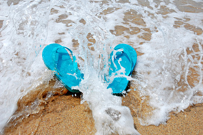 沙滩凉鞋图片下载