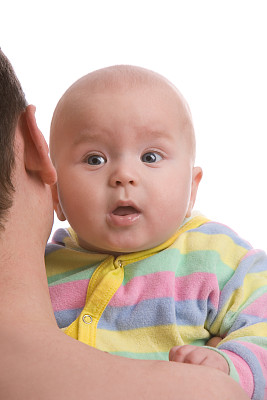惊讶的婴儿图片下载