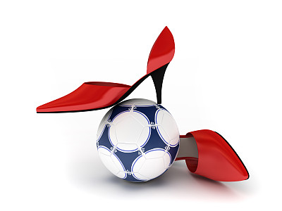 两个红色的鞋子图片下载