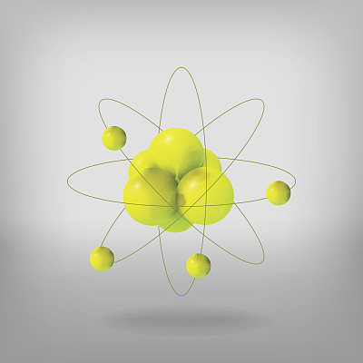 三维分子结构素材图片