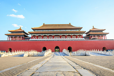 中国北京的紫禁城图片下载