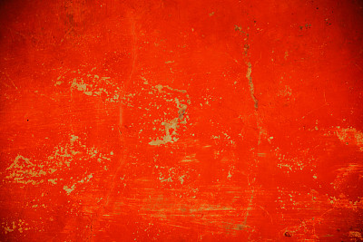 抽象的垃圾红墙背景图片下载