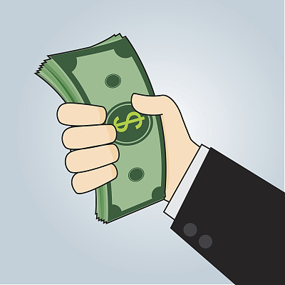 手拿着钱图片下载
