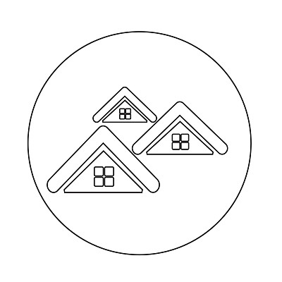 房地产房屋图标图片下载