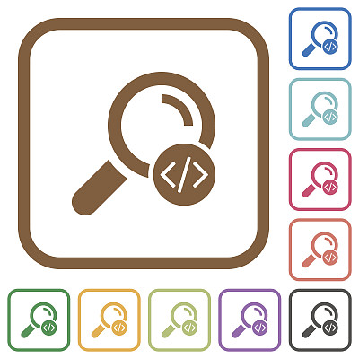 程序代码简单的搜索图标图片下载