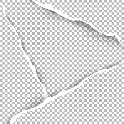 撕破的纸和方格背景与空间的文本，矢量插图图片下载