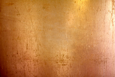 抽象的黄铜金属板背景素材图片