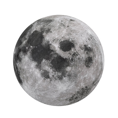 满月孤立素材图片