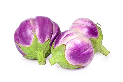 茄子在whi上分离图片下载