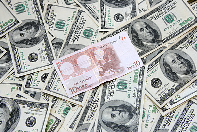 美国的货币终结了欧元图片下载