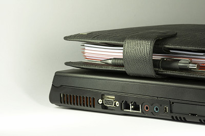 笔记本电脑和组织者图片下载