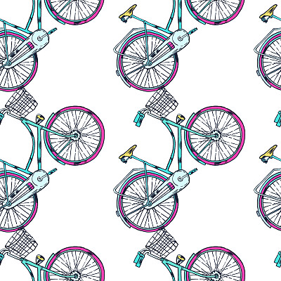 自行车与车图片下载