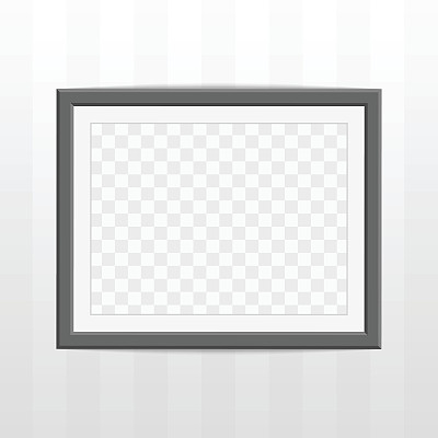 黑色的相框。图片下载