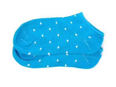 袜子孤立在白色背景上图片下载