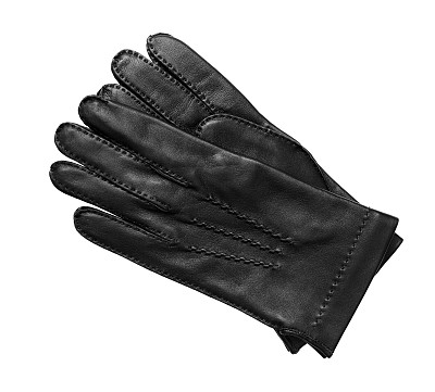 黑色皮手套图片下载
