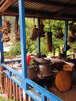 在尼泊尔徒步旅行图片下载