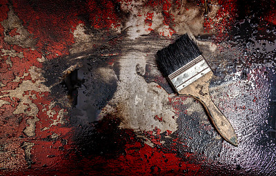 近距离的内部清洗工具汽车机器与过光的背景图片下载