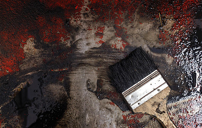 近距离的内部清洗工具汽车机器与过光的背景图片下载