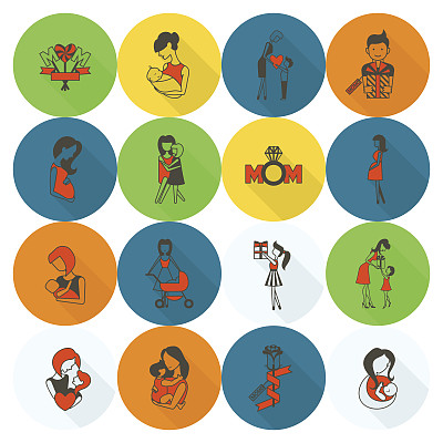 母亲节快乐图标图片下载